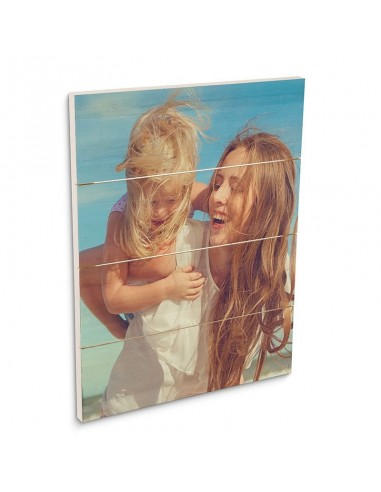 Customized wood print 30x40 cm
