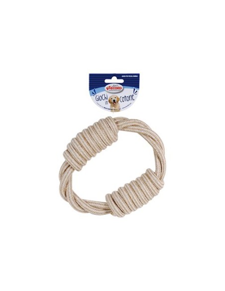 gioco per cani in cotone naturale