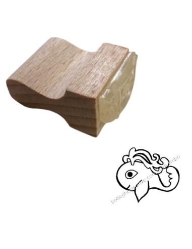 wood rubber stamp animals and puppies