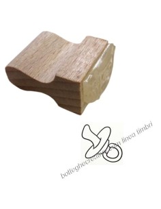 wood rubber stamp newborn
