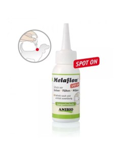 Natural flea and tick dog treatment Anibio Melaflon