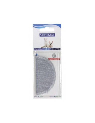 Microfibre eye and ear cloth for pets
