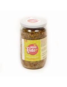 Natural wet dog food Mio Fido made in Italy with chicken and vegetables