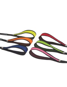 Colorful dog leash with soft handle