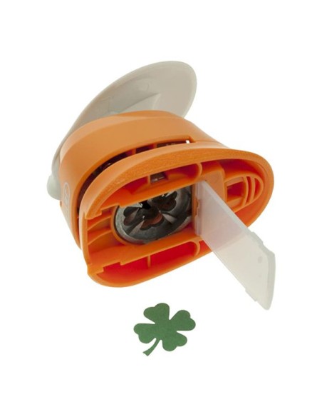 Craft paper eva foam punch medium size four leaf clover