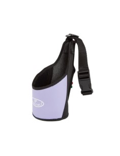 Pratiko pet neoprene dog muzzle lilac made in Italy