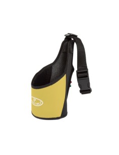 museruola per cani in neoprene giallo pratiko pet