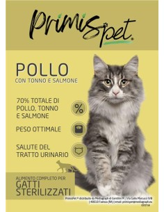 cibo secco naturale gatti sterilizzati primis pet