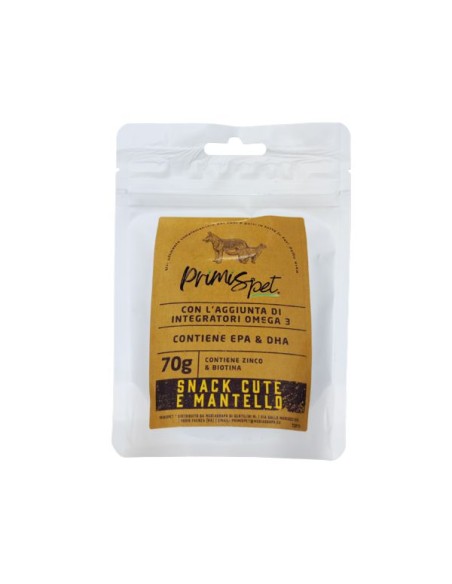 premietto per cane e gatto per cute e mantello