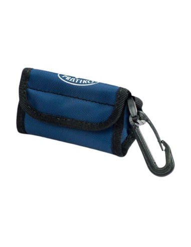 pratiko pet porta sacchetti pupu cane  blu con clip
