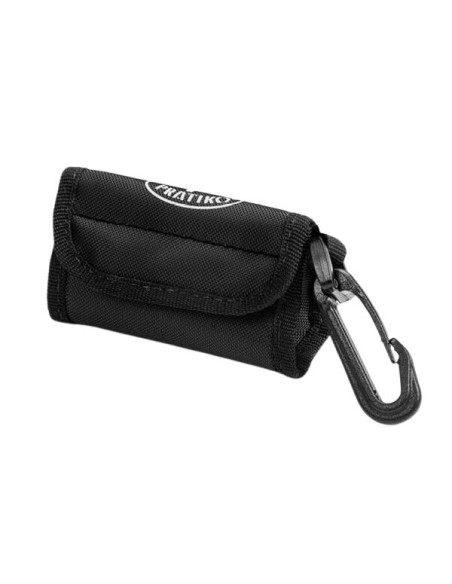black dog poop bag holder Pratiko Pet