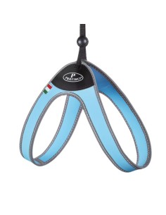 Pettorina per cani, modello Basic con chiusura a laccio di Pratiko Pet. Prodotto artigianale Made in Italy.