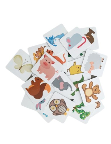 gioco di memoria per abbinare immagini e parole ed imparare la lingua inglese