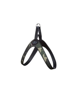 pettorina per cani grandi camouflage basic clip militare