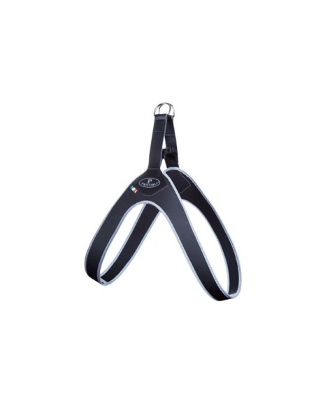 Pratiko pet basic black reflective large dog harness
