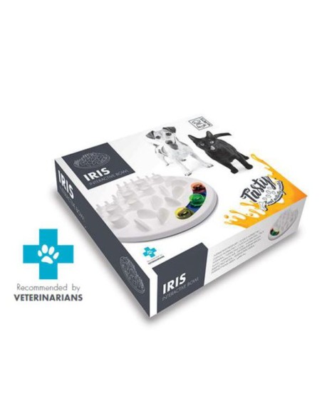 Ciotola interattiva tiene occupato il cane o il gatto e ne rallenta la masticazione