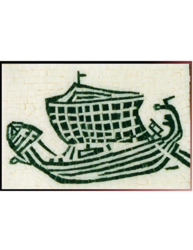roman ship diy mosaic kit