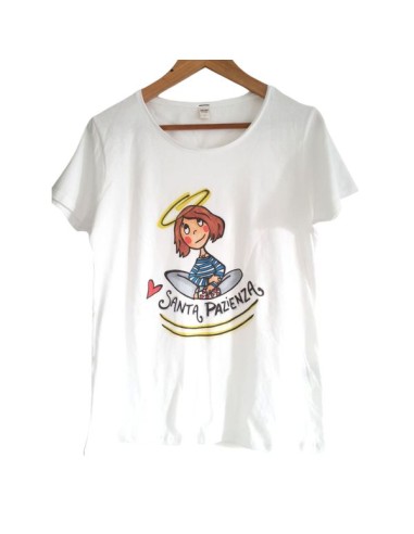 Art t-shirt 'Santa Pazienza' design