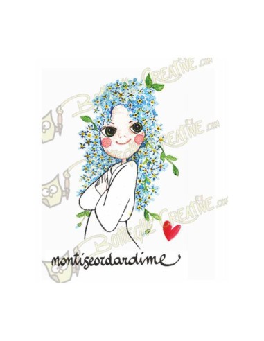 non ti scordar di me illustrazione di vania bellosi