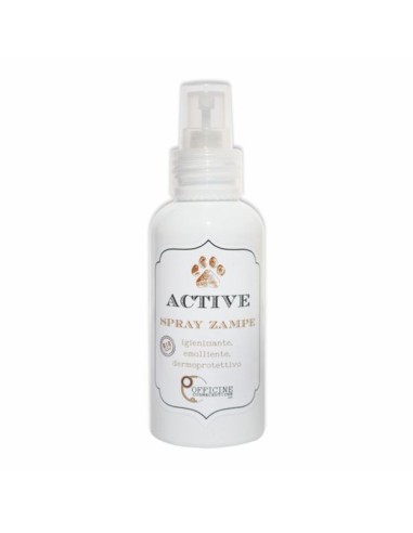 Spray zampe igienizzante dermoprotettivo per cani officine cosmeceutiche