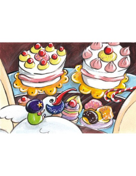 favola a colori illustrata da raffaella di vaio