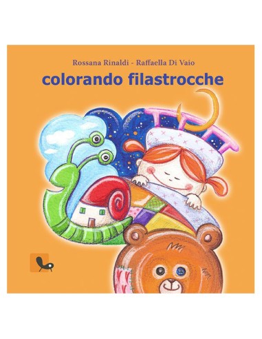 Nursery rhymes book Colorando Filastrocche raffaella di vaio illustration
