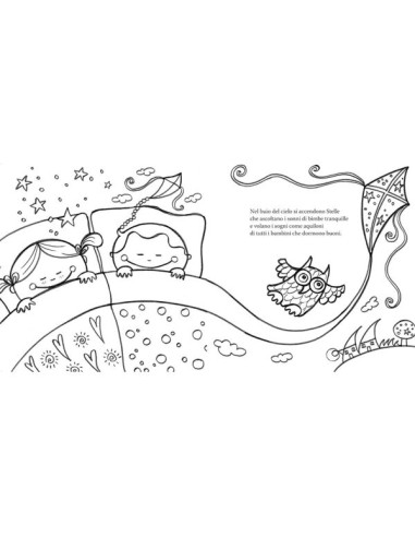libro di filastrocche della buonanotte disegni da colorare