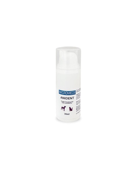 Gel specifico per l'igiene orale di cani e gatti 100% naturale da micromed vet
