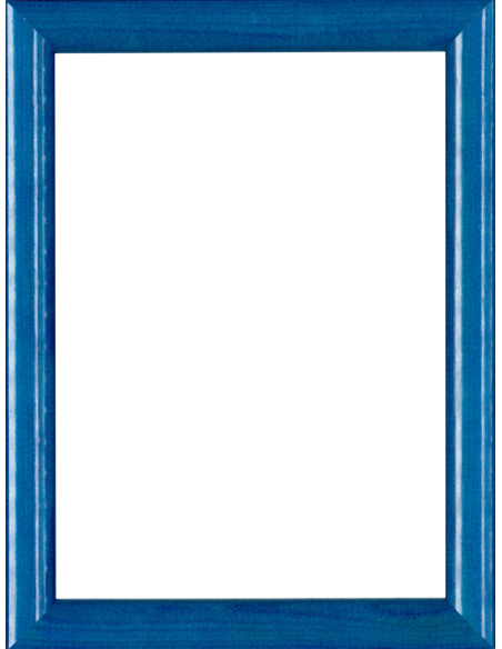 blu painted tabletop wooden photo frame far frames