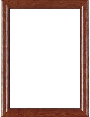 walnut painted wooden wall frame