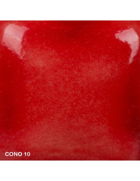 Mayco Foundation red opaque smooth high gloss finish cone 10 Mayco Foundation red opaque smooth high gloss finish cone 10