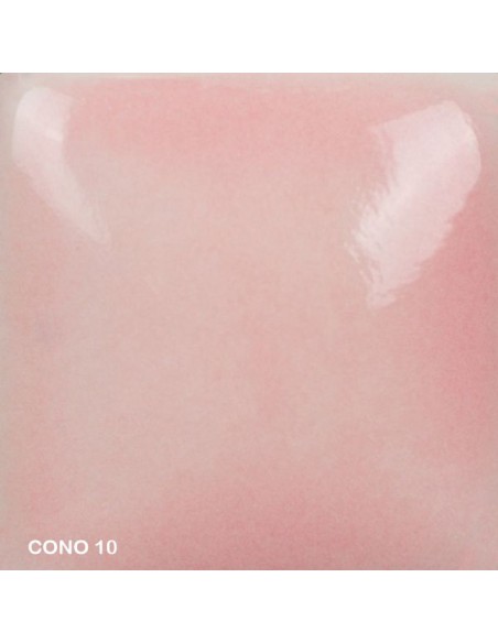 Mayco Foundation pink opaque smooth high gloss finish cone 10 Mayco Foundation pink opaque smooth high gloss finish cone 10