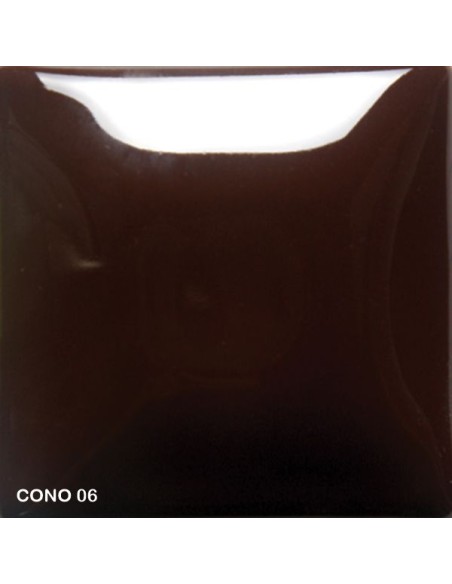 Mayco Foundation brown opaque smooth high gloss finish cone 06 Mayco Foundation brown opaque smooth high gloss finish cone 06