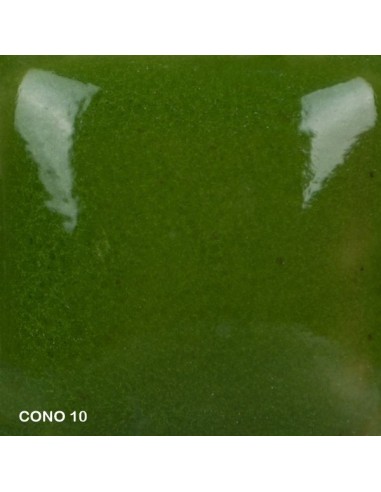 smalto per ceramica mayco foundation medium green cono 10
