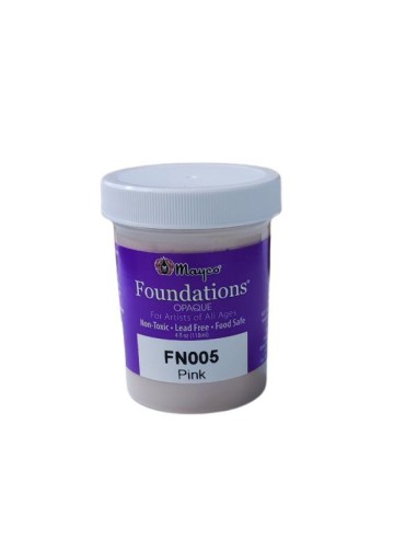 Mayco foundations opaque cinnamon ceramic glaze gloss finish