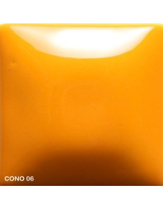 Mayco Foundation opaque smooth high gloss finish tangerine cone 06