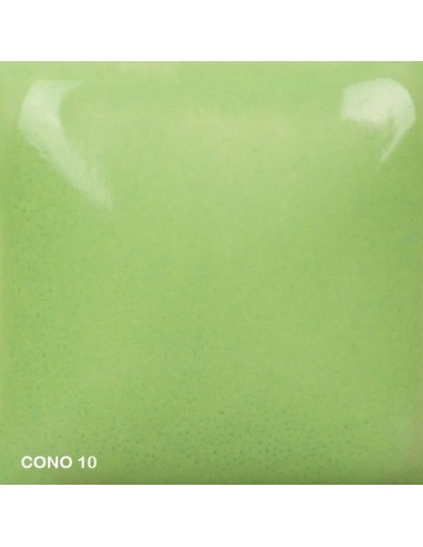 Mayco Foundation opaque smooth high gloss finish pistachio cone 10