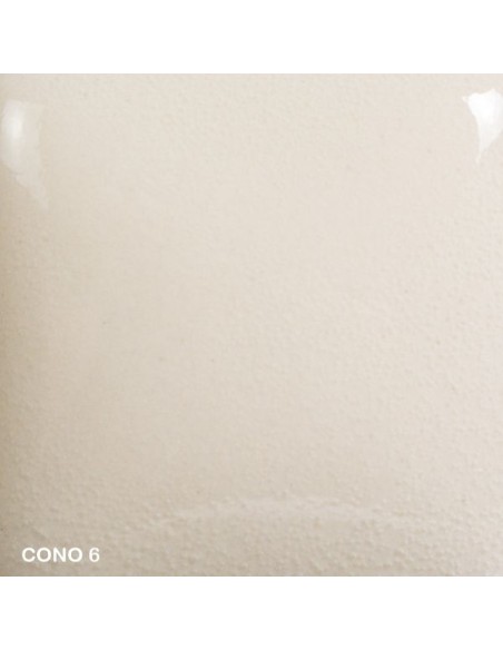 smalto traslucido milk glass white mayco foundation sheer cono 6