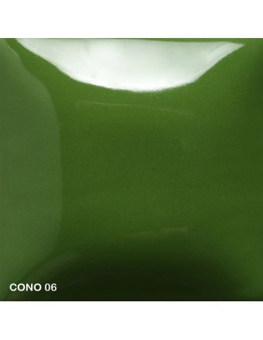 Mayco stroke and coat colorful ceramic glaze green thumb cone 06