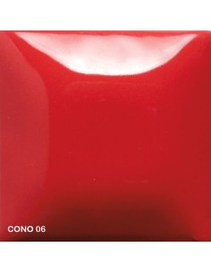 Mayco stroke and coat colorful ceramic glaze cone 06 candy apple red