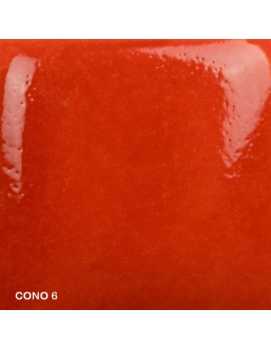 Mayco stroke and coat colorful ceramic glaze cone 6 candy apple red