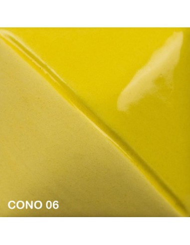 Engobbio sottocristallina mayco fundamentals cono 06 bright yellow