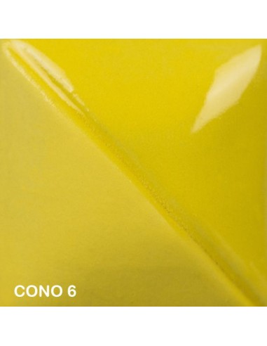Engobbio sottocristallina mayco fundamentals cono 6 bright yellow