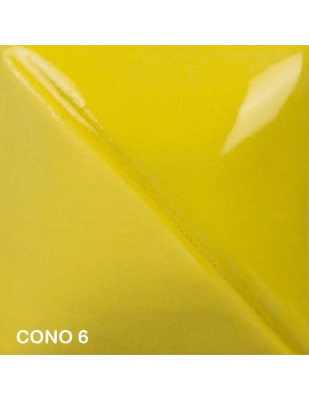 Engobbio sottocristallina mayco fundamentals cono 6 bright yellow