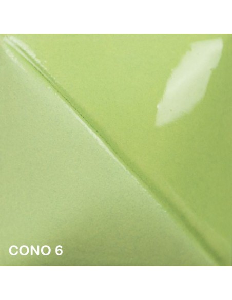 Engobbio sottocristallina mayco fundamentals cono 6 apple green