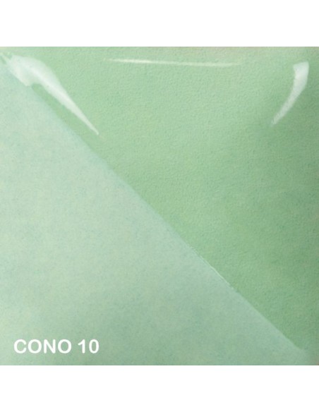 Engobbio sottocristallina mayco fundamentals cono 10 apple green