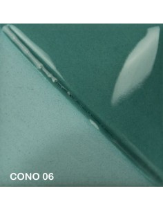 Engobbio sottocristallina mayco fundamentals true teal cono 06