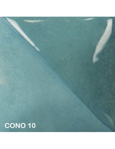Engobbio sottocristallina mayco fundamentals true teal cono 10