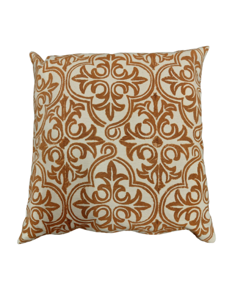 Hand Printed Italian Throw Cushion made in italy
