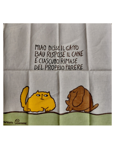 Pascucci strofinaccio da cucina linea arte cane e gatto